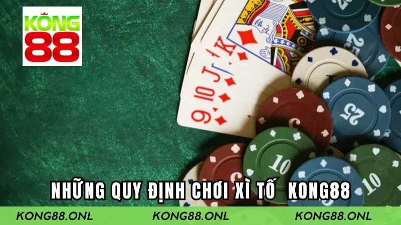 Những quy định cơ về trò chơi bài tố