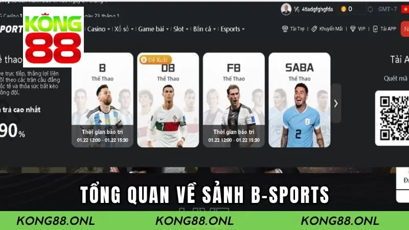 Khám phá tổng quan về sảnh B-SPORTS
